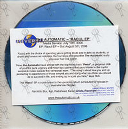 AUTOMATIC-- THE - Raoul EP - 2