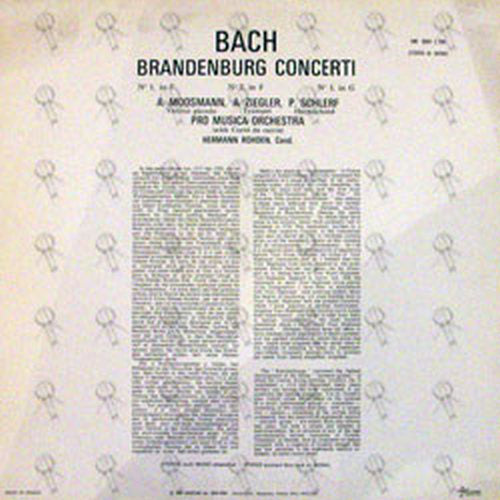 BACH - Brandenburg Concerti - 2