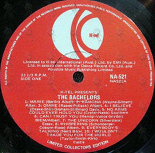 BACHELORS-- THE - 20 Greatest Hits - 3