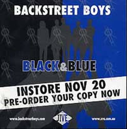BACKSTREET BOYS - 'Black & Blue' CD Slick - 1