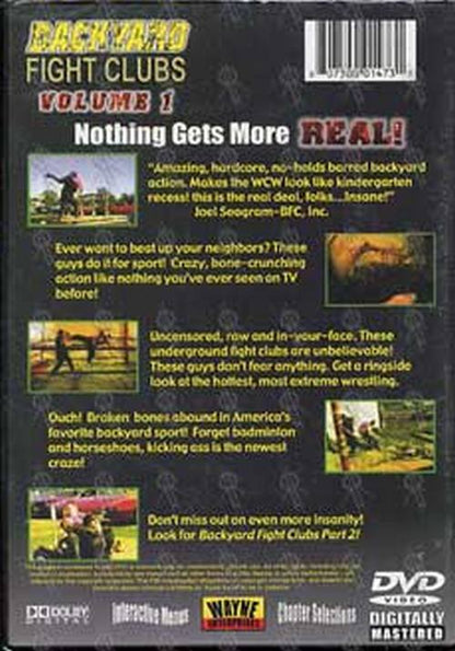 BACKYARD FIGHTCLUBS - Backyard Fightclubs Volume 1 - 2