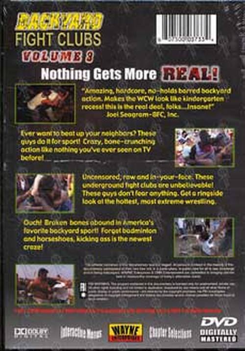 BACKYARD FIGHTCLUBS - Backyard Fightclubs Volume 3 - 2