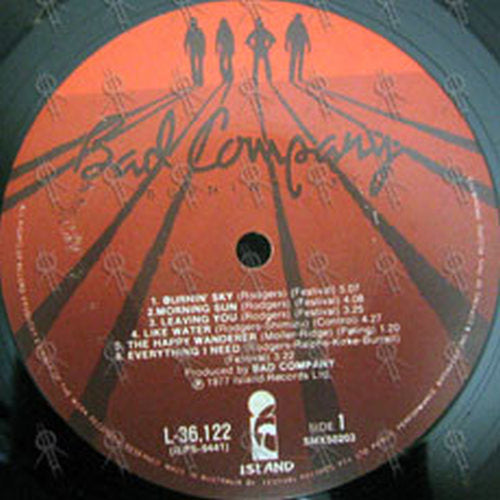 BAD COMPANY - Burnin&#39; Sky - 4