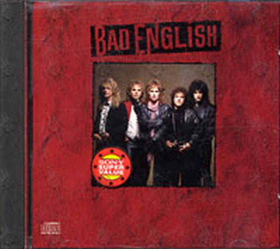 BAD ENGLISH - Bad English - 1
