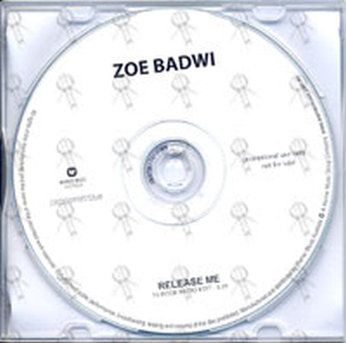 BADWI-- ZOE - Release Me - 2