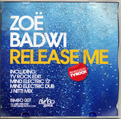 BADWI-- ZOE - Release Me - 1