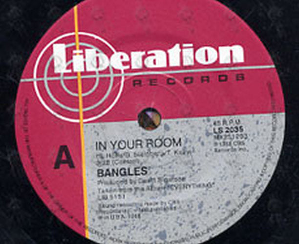 BANGLES-- THE - In Your Room - 3