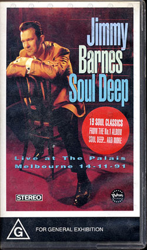 BARNES-- JIMMY - Soul Deep: Live At The Palais Melbourne 14/11/1991 - 1