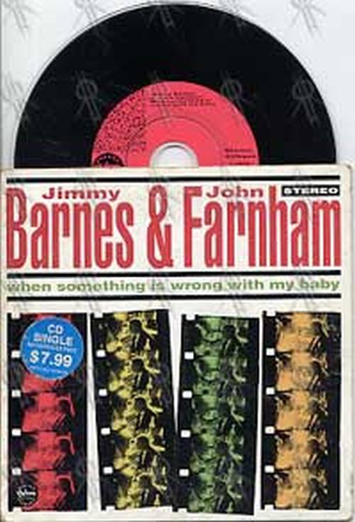 BARNES-- JIMMY with JOHN FARNHAM - When Something Is Wrong With My Baby - 1
