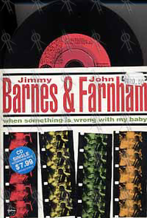 BARNES-- JIMMY with JOHN FARNHAM - When Something Is Wrong With My Baby - 1