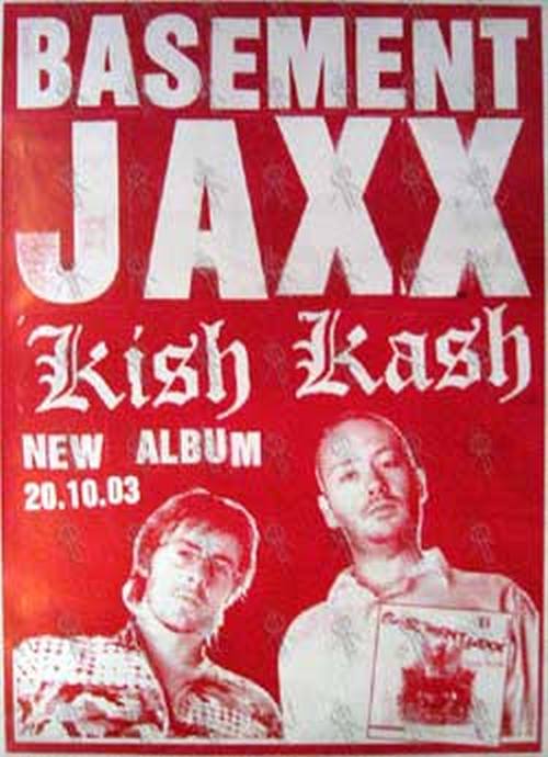 BASEMENT JAXX - 'Kish Kash' Album Poster - 1
