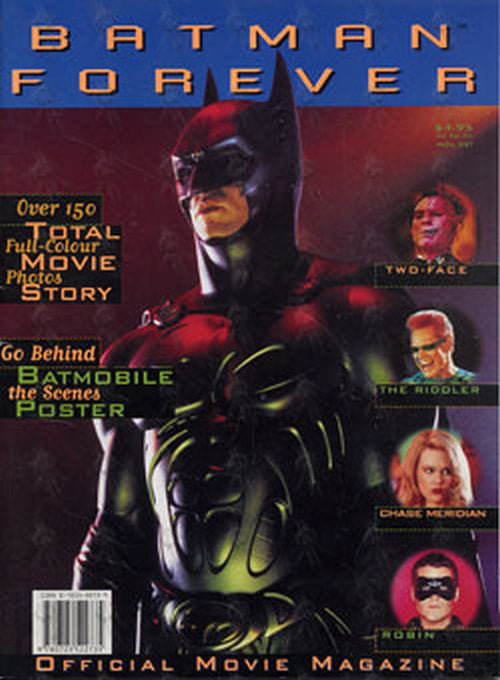 BATMAN - &#39;Batman Forever&#39; Official Movie Magazine - 1