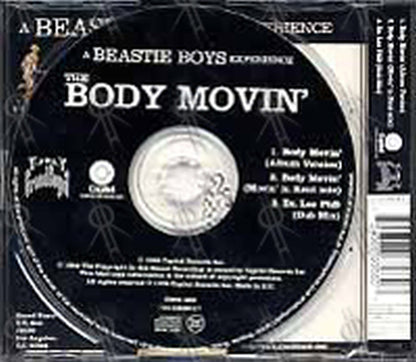 BEASTIE BOYS - Body Movin' CD2 (Includes A Micky Finn Remix) - 2