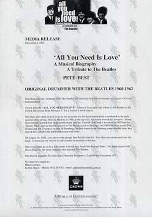 BEATLES-- THE - All You Need Is Love - 8