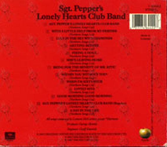 BEATLES-- THE - Sgt Pepper&#39;s Lonely Hearts Club Band - 2