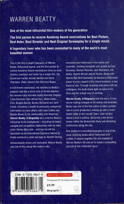 BEATTY-- WARREN - A Biography - 2