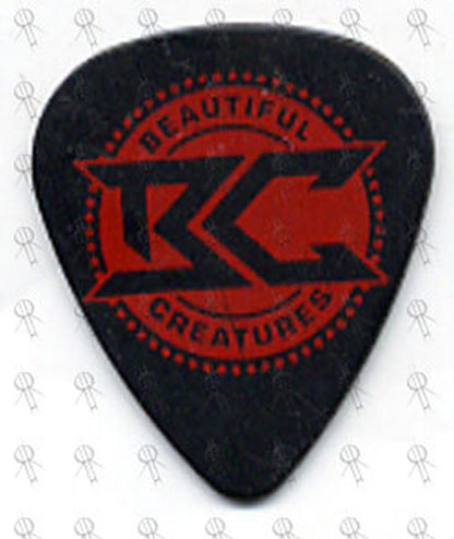 BEAUTIFUL CREATURES - Black Mark Simpson Guitar Pick - 1