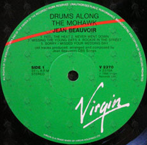 BEAUVOIR-- JEAN - Drums Along The Mohawk - 3
