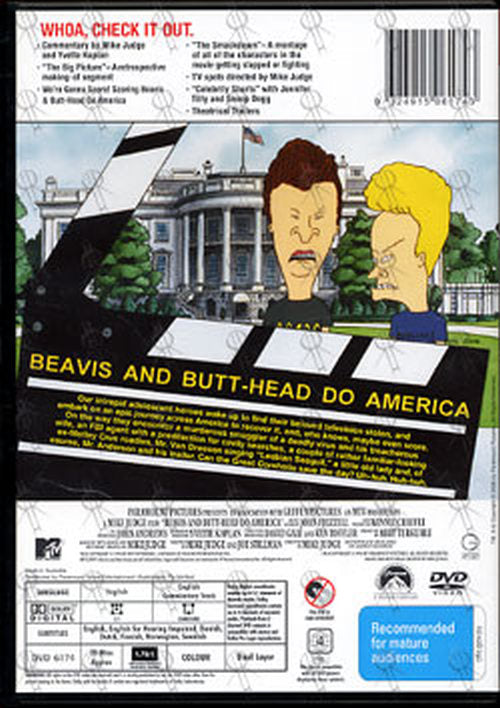 「BEAVIS AND BUTT-HEAD」マイク・ジャッジDVD 日本語字幕付 BEAVIS AND BUTT-HEAD」マイク・ジャッジDVD 日本語字幕付 BEAVIS AND