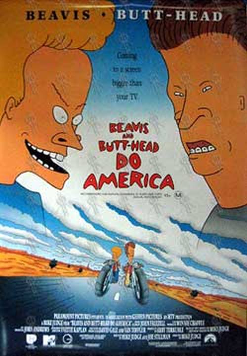BEAVIS AND BUTTHEAD - 'Beavis And Butt-Head Do America' - 1