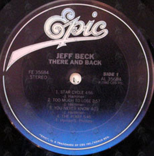 BECK-- JEFF - Jeff Beck - 3