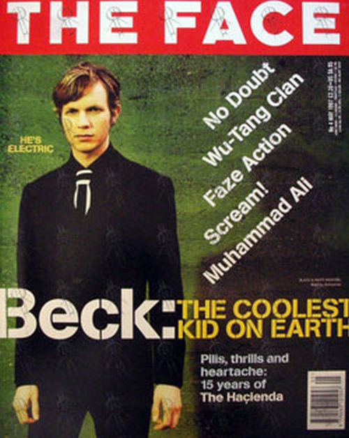 BECK - 'The Face' - May 1997 - No. 4 - Beck On Front Cover - 1