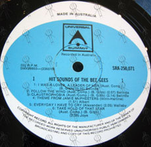 BEE GEES - Hit Sounds Of The Bee Gees - 3