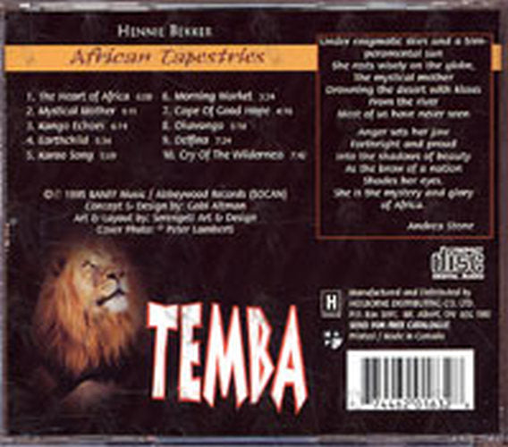 BEKKER-- HENNIE - Temba African Tapestries - 2