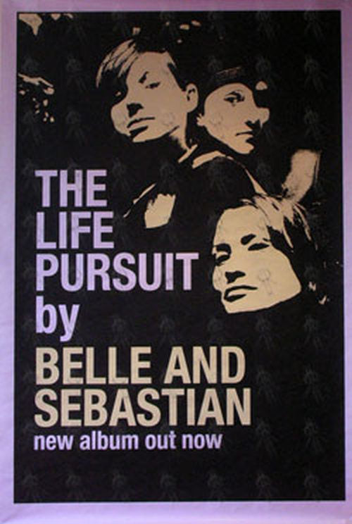 BELLE &amp; SEBASTIAN - &#39;The Life Pursuit&#39; Album Promo Poster - 1