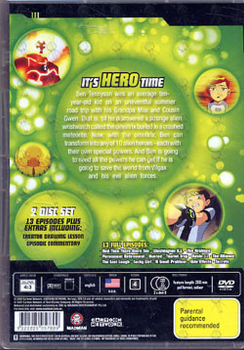 BEN 10 - The Complete Season 1 - 2