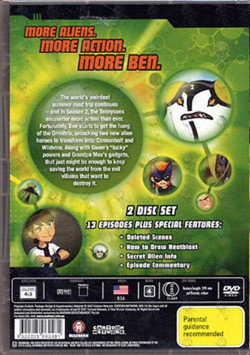 BEN 10 - The Complete Season 2 - 2