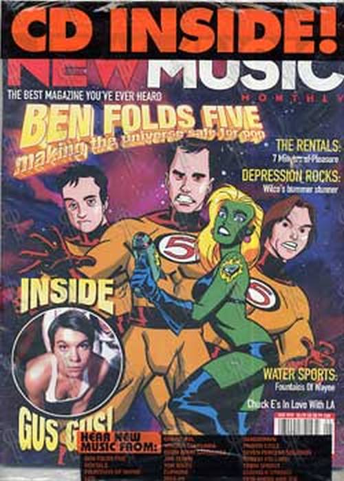 BEN FOLDS FIVE - &#39;New Music&#39; - Issue No. 69 - May 1999 - 1