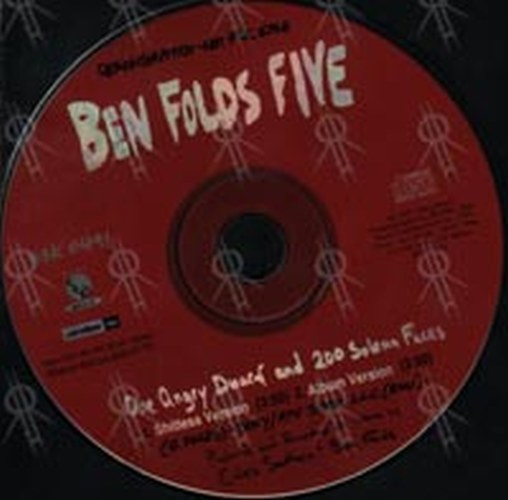 BEN FOLDS FIVE - One Angry Dwarf And 200 Solemn Faces - 1