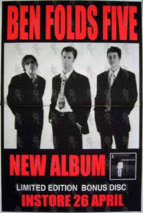BEN FOLDS FIVE - &#39;The Unauthorized Biography of Reinhold Messner&#39; Album Poster - 1