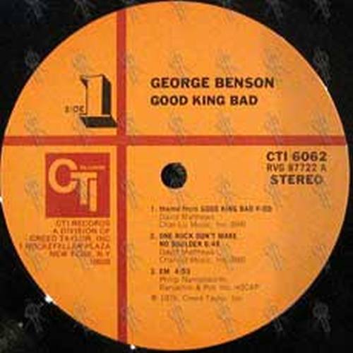 BENSON-- GEORGE - Good King Bad - 4