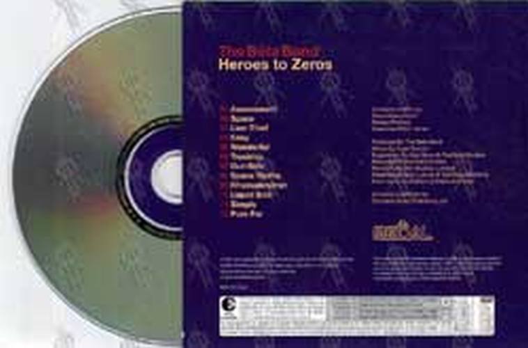 BETA BAND-- THE - Heroes To Zeros - 2