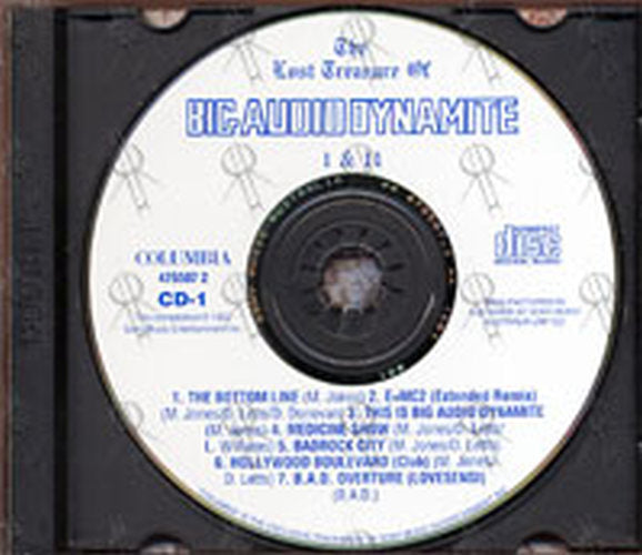 BIG AUDIO DYNAMITE - The Lost Treaure Of Big Audio Dynamite I & II - 3