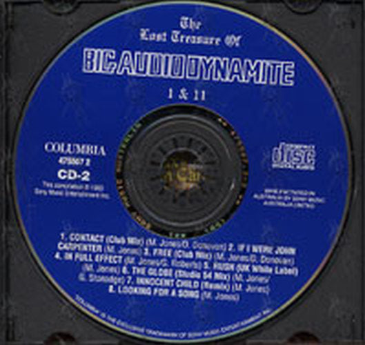 BIG AUDIO DYNAMITE - The Lost Treaure Of Big Audio Dynamite I &amp; II - 4