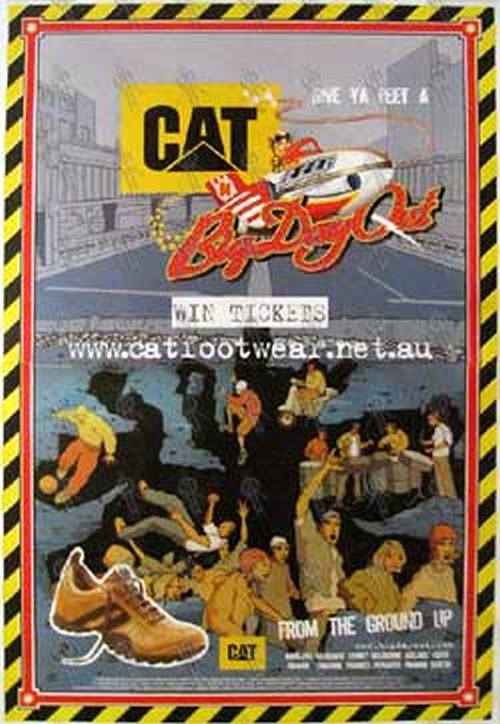 BIG DAY OUT - 'Cat' Footwear Promotional Poster - 1