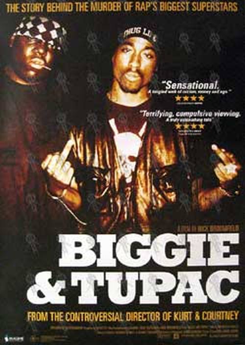 BIGGIE &amp; TUPAC - &#39;Biggie &amp; Tupac&#39; Film Poster - 1