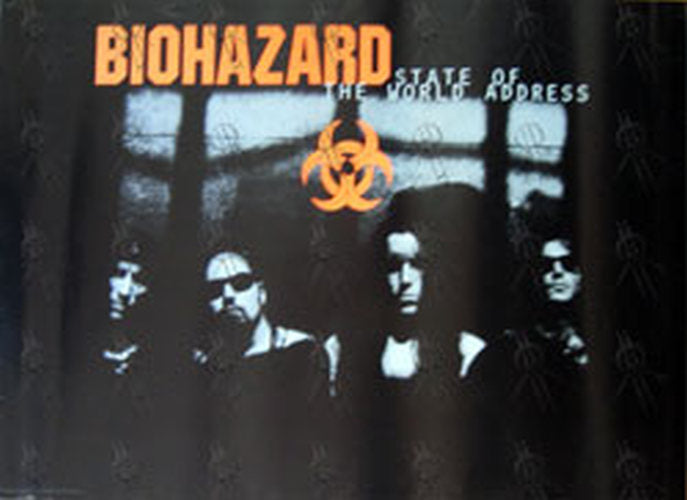 BIOHAZARD - 'State Of The World Address' Album Poster - 1