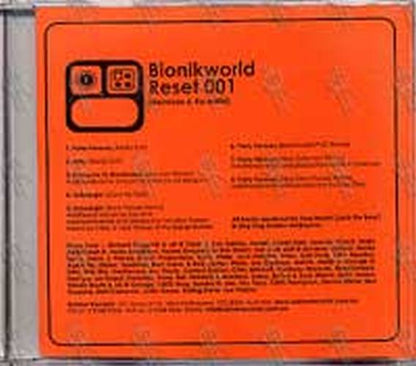 BIONIKWORLD - Reset 001 (Remixes & Re-edits) - 1