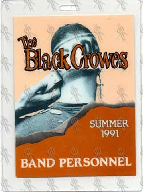 BLACK CROWES-- THE - AC/DC Band Personnel Summer 1991 Laminate - 1