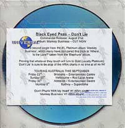 BLACK EYED PEAS-- THE - Don't Lie - 2