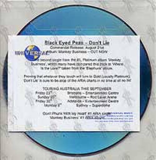 BLACK EYED PEAS-- THE - Don't Lie - 2