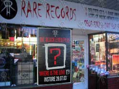 BLACK EYED PEAS-- THE - 'Where Is The Love?' Album Poster - 2
