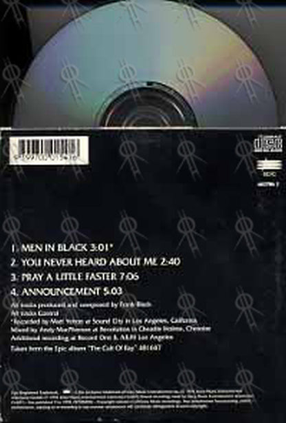 BLACK-- FRANK - Men In Black - 2