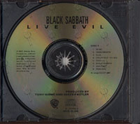 BLACK SABBATH - Live Evil - 3