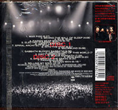 BLACK SABBATH - Reunion - 2