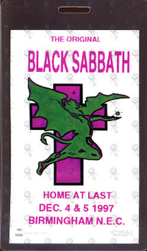 BLACK SABBATH - Reunion - 5